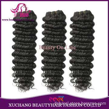 Top Quality Malaysian Virgin Hair Deep Wave Curly Human Natural Hair Extension